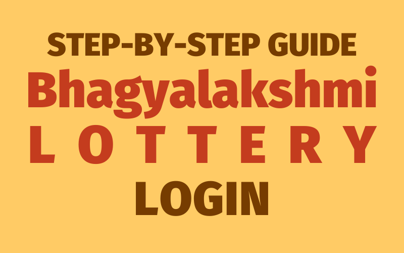 bhagyalakshmi lottery login