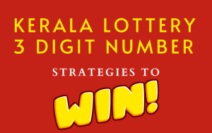 kerala lottery 3 digit number