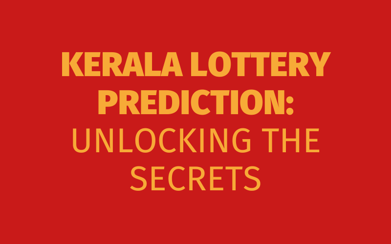 kerala lottery prediction