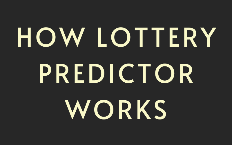 how lottery predictor works