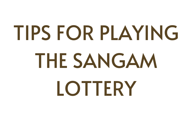 sangam lottery result