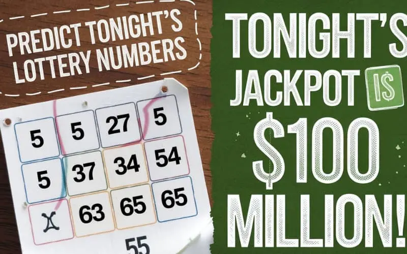 predict lottery numbers for tonight