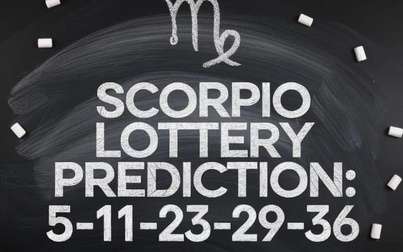 scorpio lottery prediction