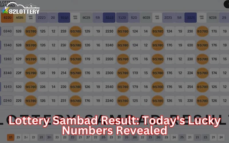 lottery sambad result